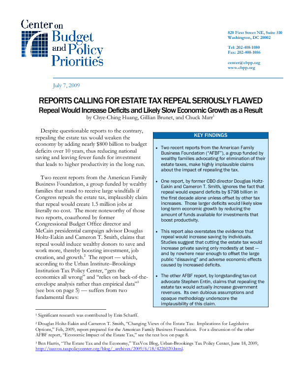 Estate tax research paper topics