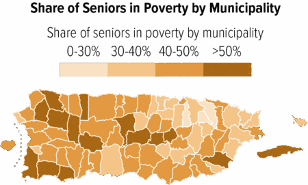 Share of Seniors in Poverty by Municipality