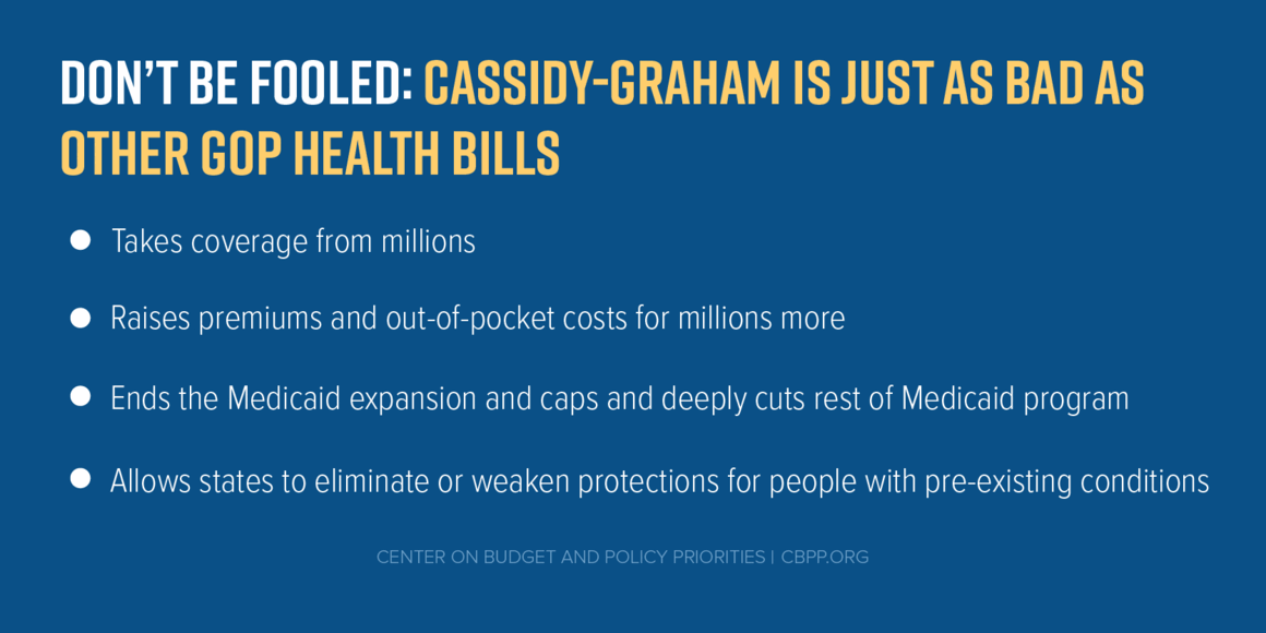 Don't Be Fooled: Cassidy-Graham Is Just As Bad As Other GOP Health Bills